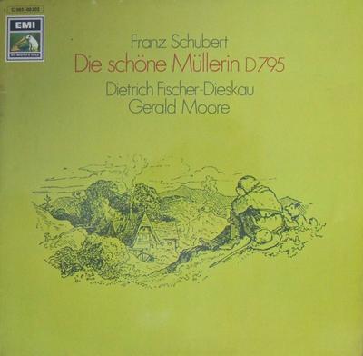 LP Record FRANZ SCHUBERT - DIETRICH FISCHER-D - Die Schöne Müllerin D 795 1C06500202 His Master's Vo Germany Classical Used