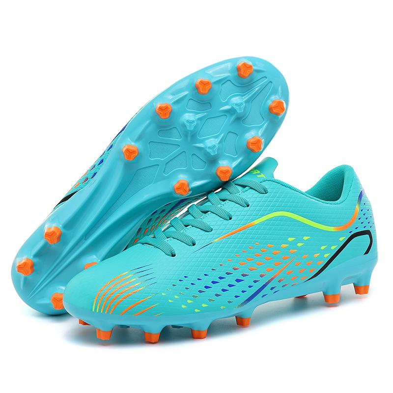 Unisex 32-46 Mens Football Shoes Training Artificial Captain Football Shoes for Kids