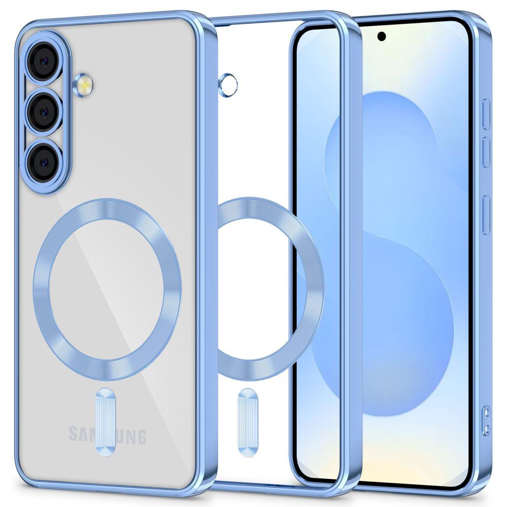 Tech-Protect MagFlex MagSafe Case for Samsung Galaxy S25 - Clear Blue - Bild 5