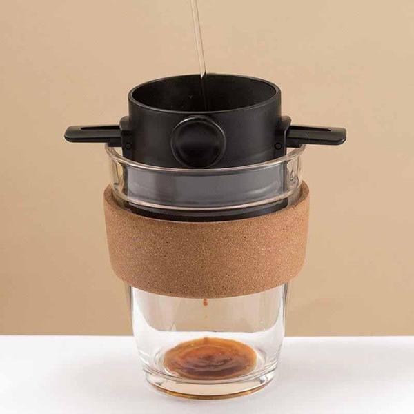 Portable Reusable Stainless Steel Filter Cup Coffee Filter Coffee Dripper Household Drinkware Drop Filter
