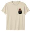 Dog In Pocket Animals Dogs Unisexs TShirt Unisexs Tee Graphic Shirt