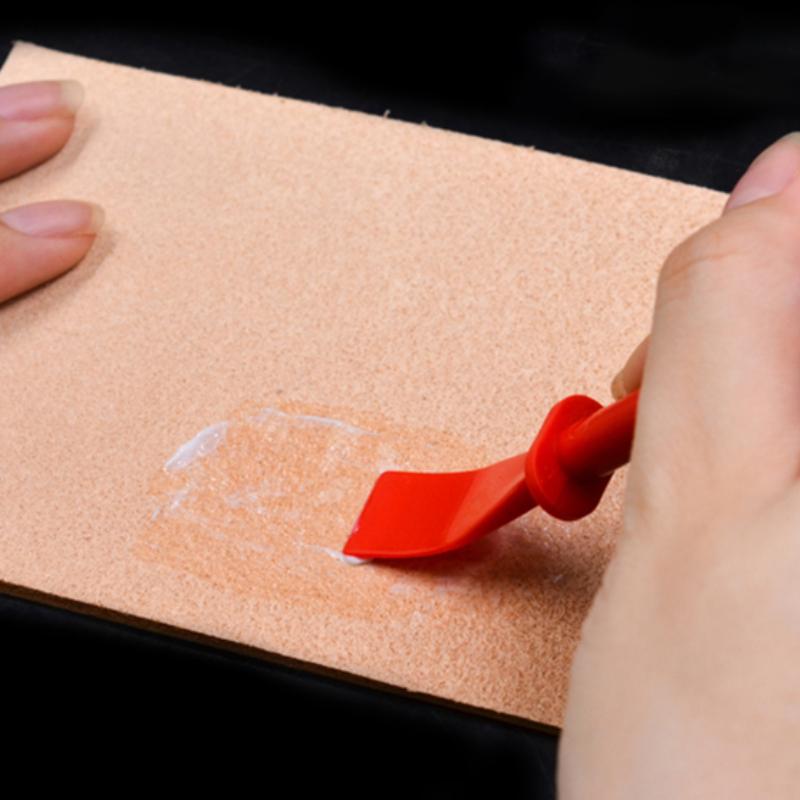Leather Glue Tool DIY Handmade Glue Apply PP Application Tool for Leather Practical Hand Tool