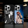 D-Damon A-Albarn Britpop Phone Case For iPhone 17 16 15 14 13 12 11 Pro Max Plus Silver Matte Black Cover