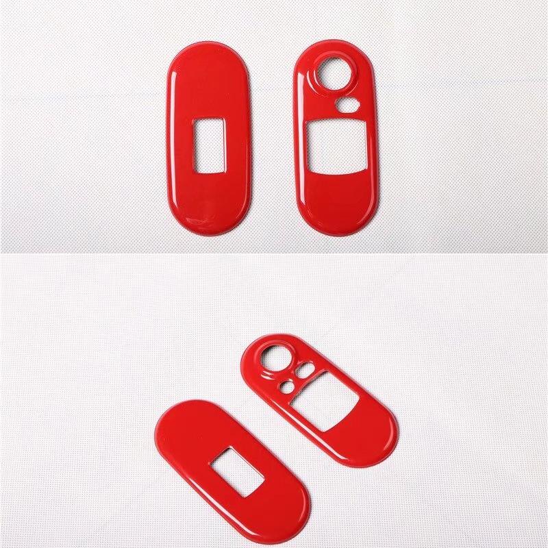 Car Window Lift Button Panel Decorative Sticker For BMW MINI ONE Cooper S F55 F56 F57 Interior Modification Accessories