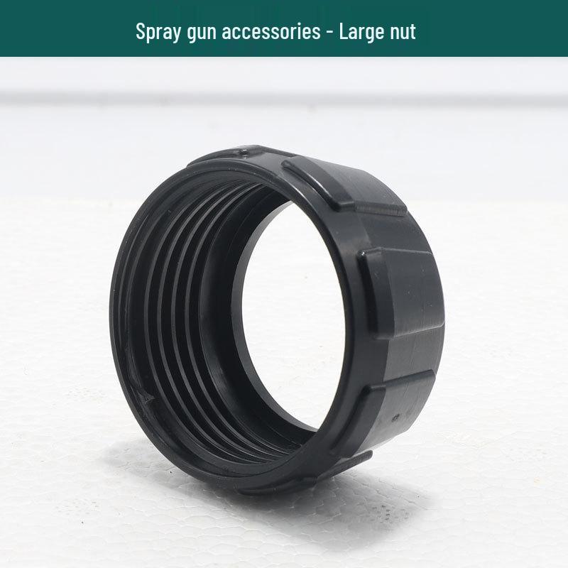 Accesorii Pistol de Vopsit Electric Fujiwara: Oale din aluminiu și plastic, Corp pistol, Duza, Miez ventil, Baterie litiu, Inel de etanșare, Corn de oaie, etc.