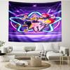 KPop Demon Hunters Print Tapestry - Portable Wall Decor Cloth, for Home, Dorm, Travel, Bedroom, Living Room - Ideal Birthday Housewarming Gift