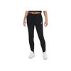 Nike Letter Logo Print Long Sports Pants Women bottoms Black DJ8499-010
