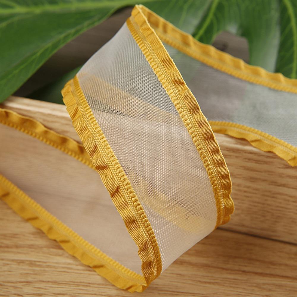 10 Yards*40mm Handgemaakte Tape DIY Rokrand Lint Kant Organza Lint Kleding Hoed Cadeau Decoratie