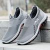 Mesh Shoes Men's Summer New Middle-aged and Elderly One-pedal Breathable Mountaineering Shoes Outdoor Soft-soled Lazy Shoes Men