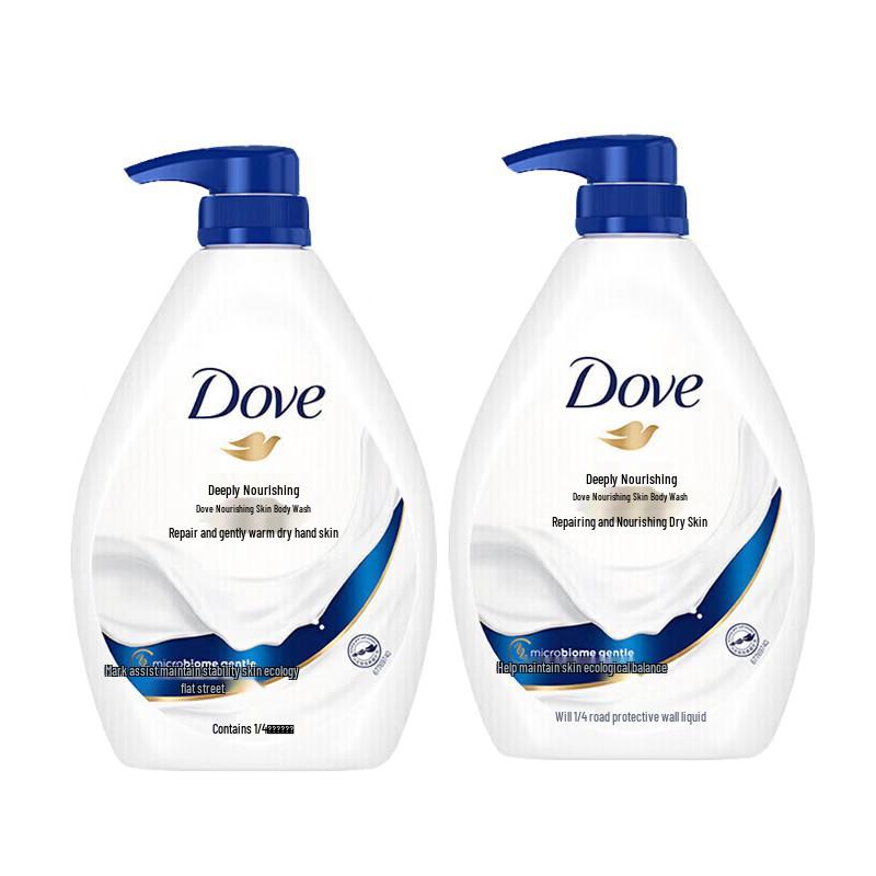 Dove Deeply Nourishing Shower Gel Twin Pack