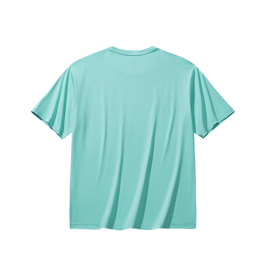 Anta Classic Short Sleeve T-Shirt Men tops Ice-River-Blue 952628103-17