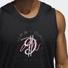 adidas Dolla Ep Breathable Basketball Sports Vest Men Tops Black H50845