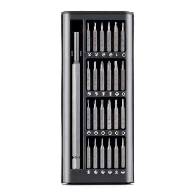 24-in-1 Aluminum Precision Screwdriver Set for Electronics & Household Repair