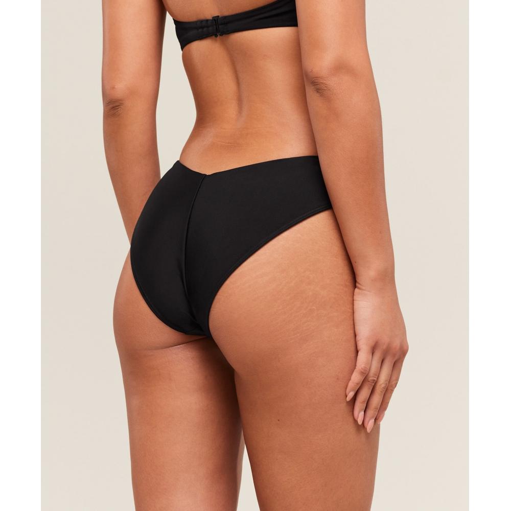 Gymshark Dipped Front Bikini Bottom Black B3c1b Bb2j