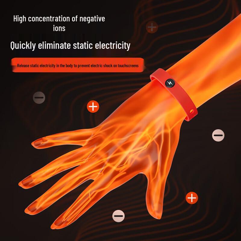 WeiZhi Anti-static Negative Ion Silicone Bracelet