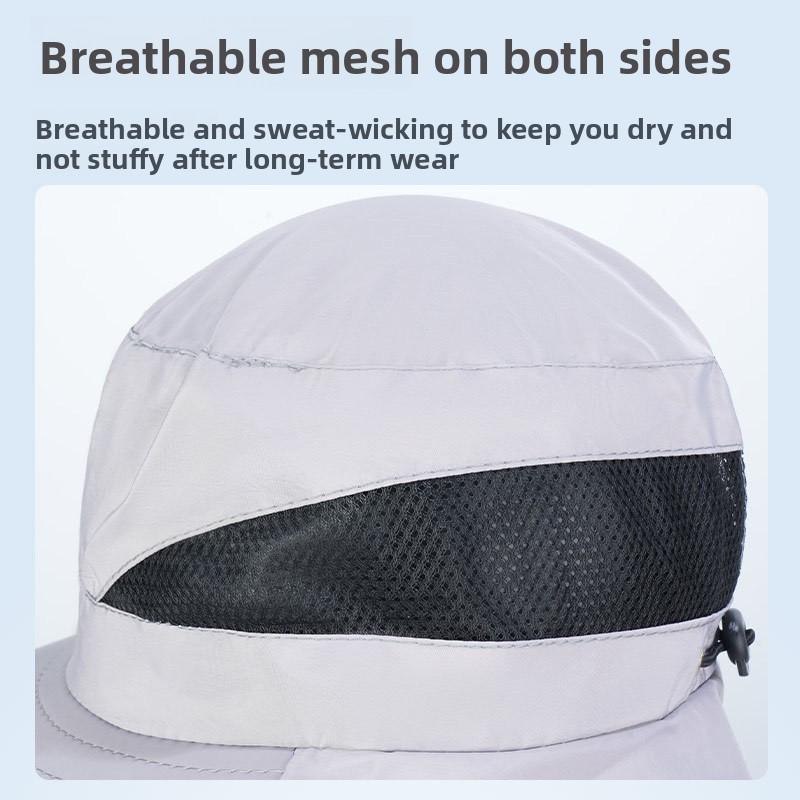 Anti-mosquito Hat with Mesh Face Shield, Protective Hat for Outdoor Leisure,sun Protection, Summer Breathable Anti-mosquito and Insect Fishing Hat