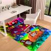 Gorilla Tag Printed Absorbent Washable Carpet, Non-Slip Bathroom Mats, Kitchen Rugs, Yoga Mat,Living Room Entrance, Camping Picnic Rugs