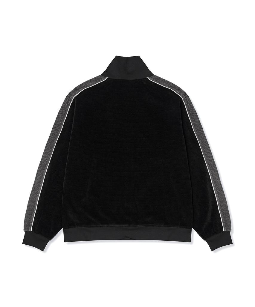 CHAMPION Velour Track Jacket Black