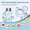 Hydrogen Water Bottle Portable Rechargeable Hydrogen Water Rapid Electrolysis with SPE/PEM Technology for Home Office Travel