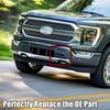 Front Lower Bumper Guards Pads Inserts End Caps Outer Cover Panel Grill for Ford F-150 F150 2021 2022 2023 Driver Side ML3Z-17E811-AA Exterior