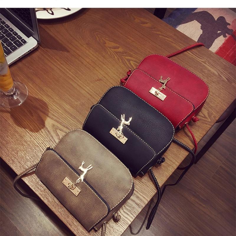 Fashion Ladies PU Leather Crossbody Bags Women Shoulder Straps Bags Simple Solid Color Flap Mini Square Bags Commuter Handbags