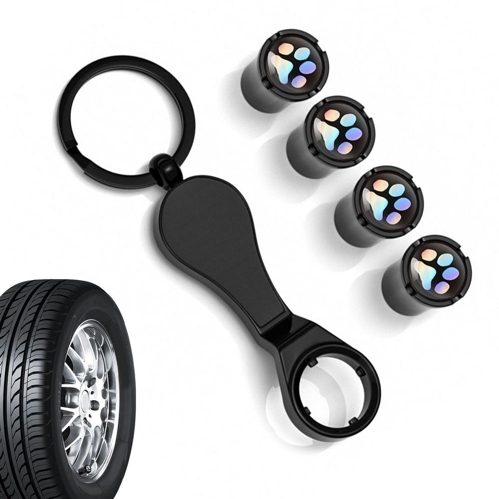 

Колпачки для шин из цинкового сплава Колпачки для шин Колпачки для стержней шин Колпачки для воздушных клапанов Колпачки для воздушных шин с рисунком отпечатка для различных чёрный