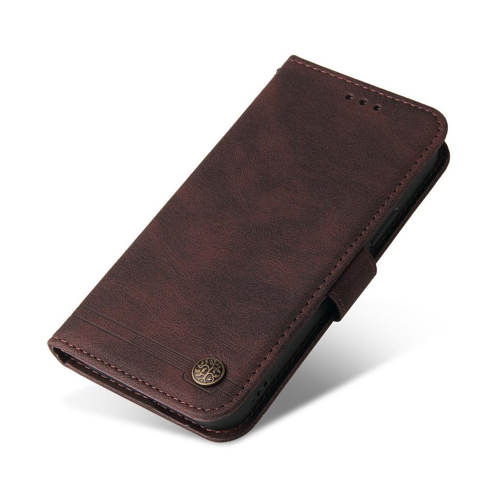 Für Xiaomi 14T Pro Leder Brieftaschenhüllen Hautgefühl Handyhülle Ständer mit Riemen