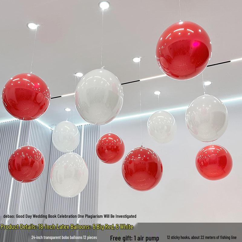 18-Inch Large Balloon for Store Celebrations and Anniversary Decorations