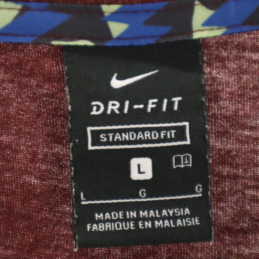 Nike Short Sleeve T-shirt L Red Tea Women Used