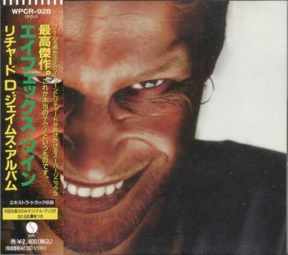 CD APHEX TWIN - Richard D. James Album WPCR928 Sire 1996 Japan Dance & Electronica Used