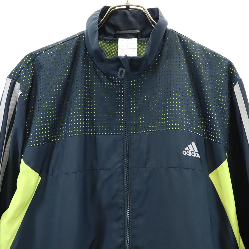 adidas Windbreaker M Navy Mesh-lined jersey Men's Used