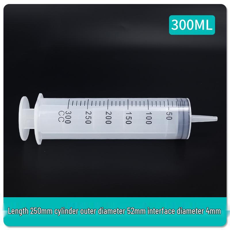 Large Capacity Plastic Syringe Barrel - 60, 100, 150, 250, 500ml for Infusion and Dispensing