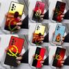 Angola Flag Phone Case For Samsung Galaxy S25 S23 S30 S8 S21 S20 FE S24 S22 Note 10 20 S8 Plus Lite Ultra