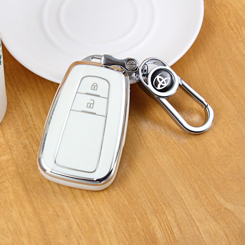 Wilanda Luxury Key Cover with Dedicated Buckle for 2022 Toyota Wilanda - Car Interior Decoration