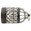 Iron Candle Holder European Retro Iron Rust   Elegant   Vintage Candle Holder for Outdoor Terrace Party