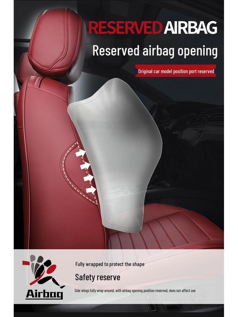 Volkswagen Magotan 2017-20 Genuine Leather Memory Foam Car Seat Cushion