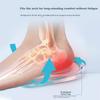 KELME Silicone Heel Pad Insole Men Heel Pain Relief Cushion Height Increasing Shock Absorbing Half Insole for Women Foot Pain