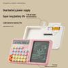 Voice-Activated Handwriting Tablet: Multifunction Desktop Calculator & Memo Pad with Large Screen