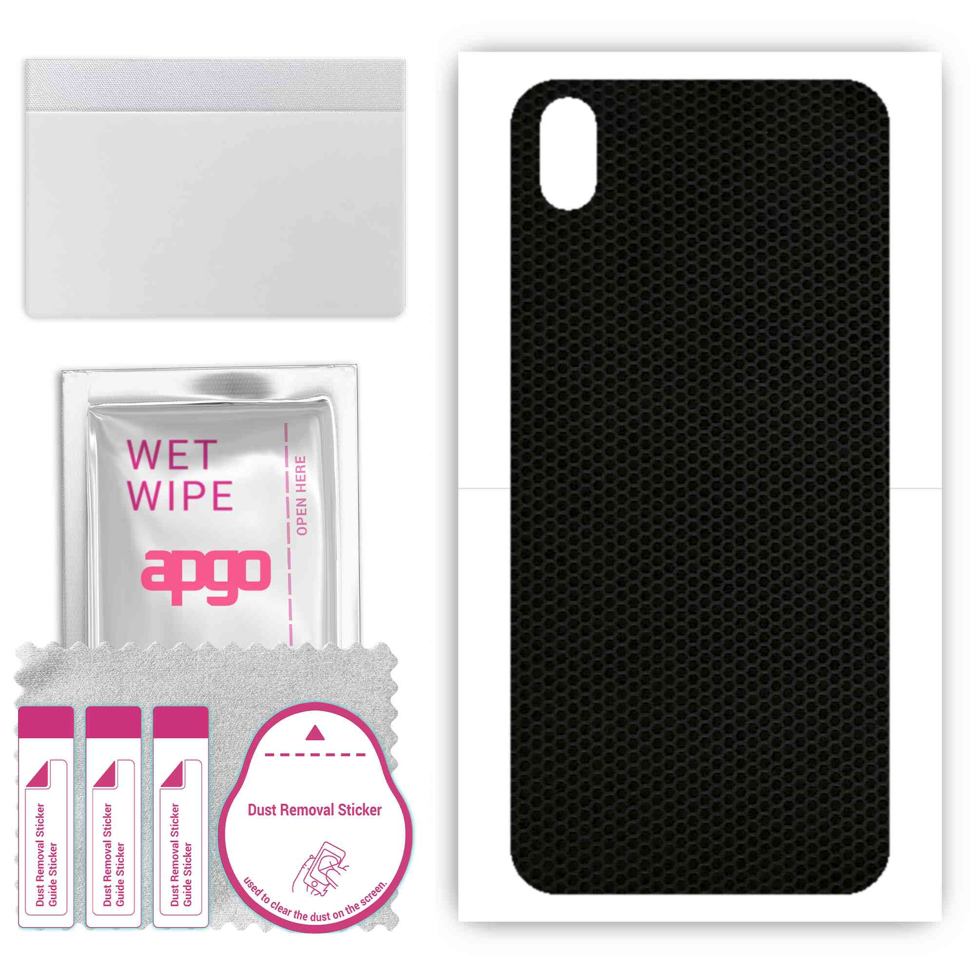

Apgo Protective Skin Sticker для задньої панелі, сумісний з Huawei Y5 (2019 р), Пакетна плівка, фольга, вініл – матриця візерунків