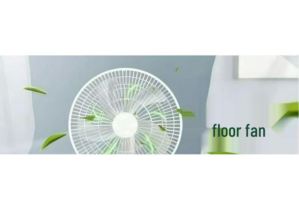 Powerful Household Vertical Fan with Automatic Oscillation and Low Noise for Bedroom