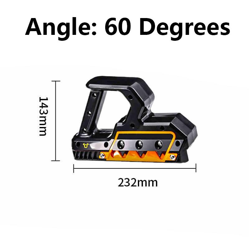

1 шт., быстрый резак для гипсокартона, кромкорез для гипсокартона, фаскосниматель, инструмент для обрезки древесины, угол наклона 45° 60°, ручной рубанок
