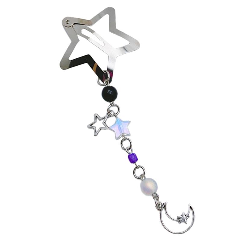 

Fashion Hair Clips Y2K Style Star Butterfly Moon Tassels Hairpin Sweet Cool Hair Barrettes Hair Accessories Jewelry 1