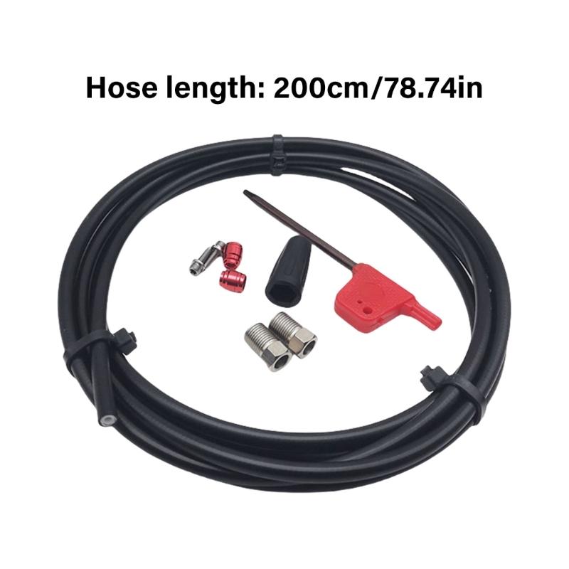 Jeu de Durites de Freins Hydrauliques Câble de Frein de Vélo de Route Durite Hydraulique Protection pour Cyclistes