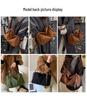 Korean Style High-End Suede Plush Retro Crossbody Bag for 2026 Summer