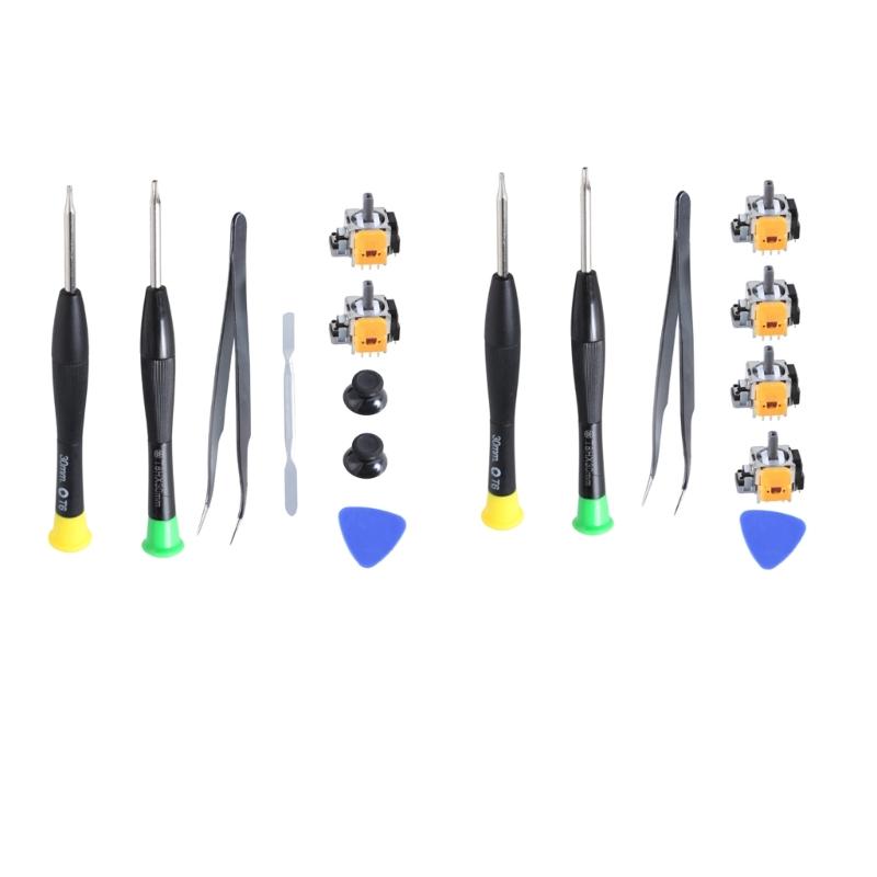 Analog Stick Upgraded Set Replacement Accessories Kit for XB One Game Controller Improve Game Control Experience