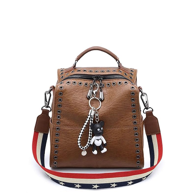 

[DEERWORD] backpack ladies mini 3020-03 backpack Mass production type Backpack adult Rucksack Bag Pack for Women Mini fashion 1 piece set brown