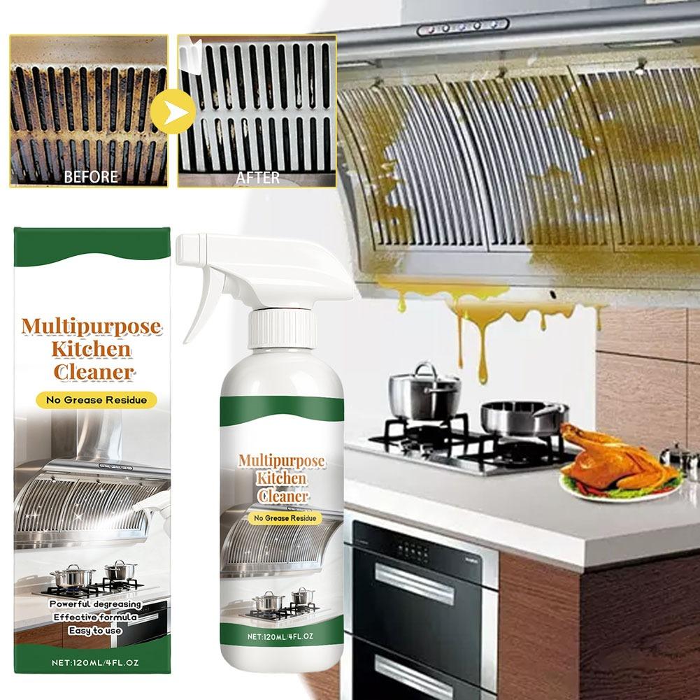 Starker Ölreiniger Küchenölflecken Starker Entfetter Ölfleckenentferner Reinigung von Grills Backofen Haushaltskochfeld Reinigungs-Spray
