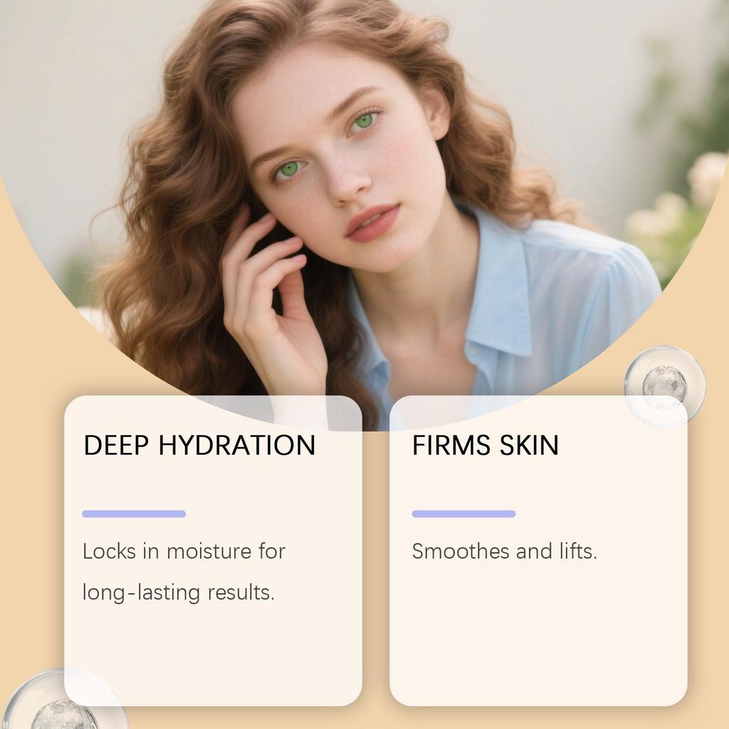 Firming Retinol Cream for Skin Brightening Deep Hydration Smooth and Elastic Skin Moisturized Radiant Skincare Cream