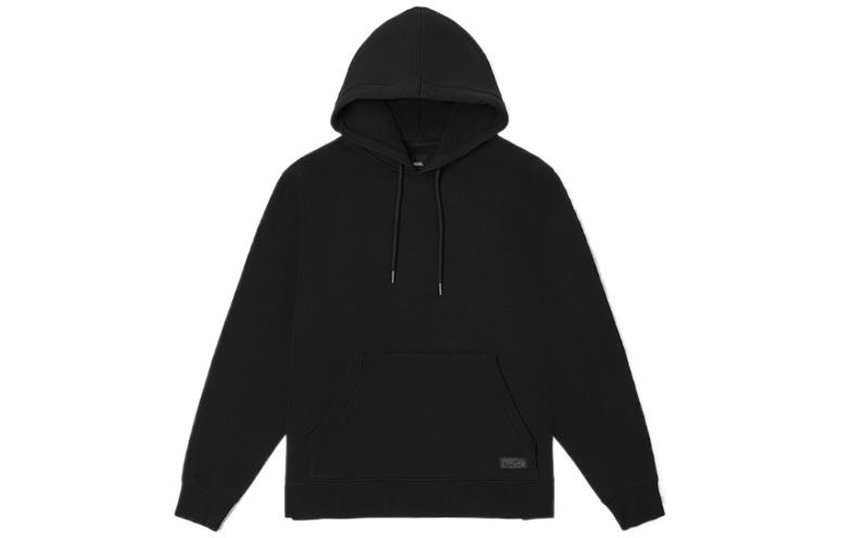Vans Sweatshirts Unisex Black Hooded Moderate Regular VN000632BLK M