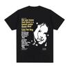 Sängerin Lana Del Rey Print T-Shirt Unisex Damen Mode Hip Hop Streetwear Harajuku Sommer Kurzarm Große Größen T-Shirt Unisex